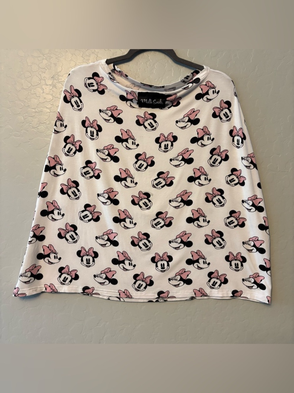 Milk Snob white and pink disney minnie mouse 5 in 1 cover for nursing, car seat